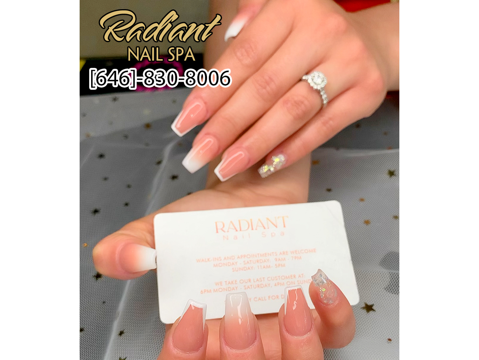 Daily carelessness sometimes causes painful chipped nails. Come to Radiant Nail  Spa, we will refresh your stressful hand and foot with rejuvenating mani &  pedi | Creative Nails World