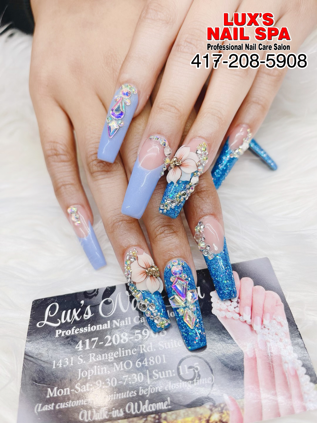 3D nail art designs | Manicure Joplin, MO 64801