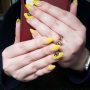 Yellow nail idea | T Nails | Knoxville, TN 37934
