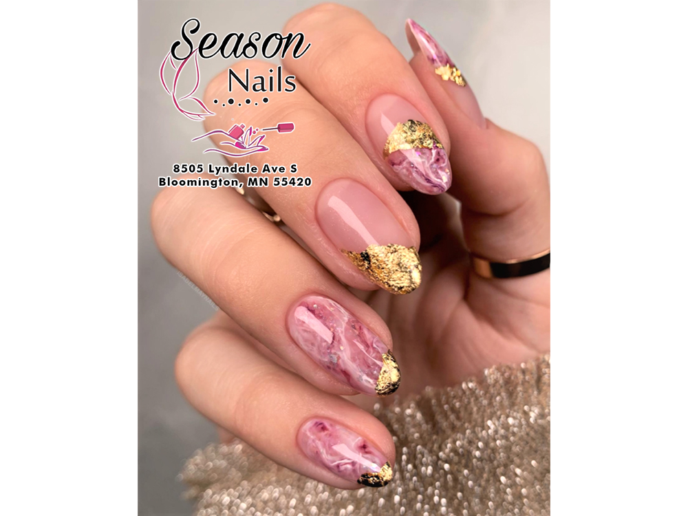 Marble nails | Season Nails | Bloomington, MN 55420