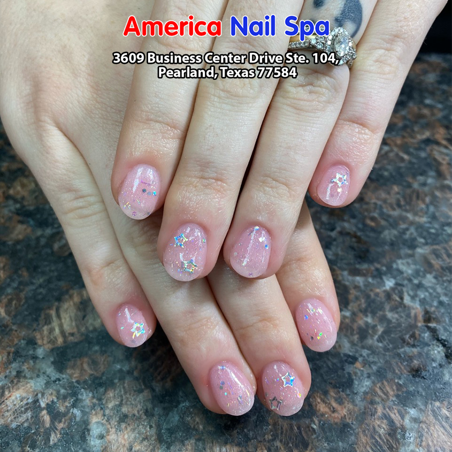 America Nails Spa, Pearland "It was my first time.. this was one of