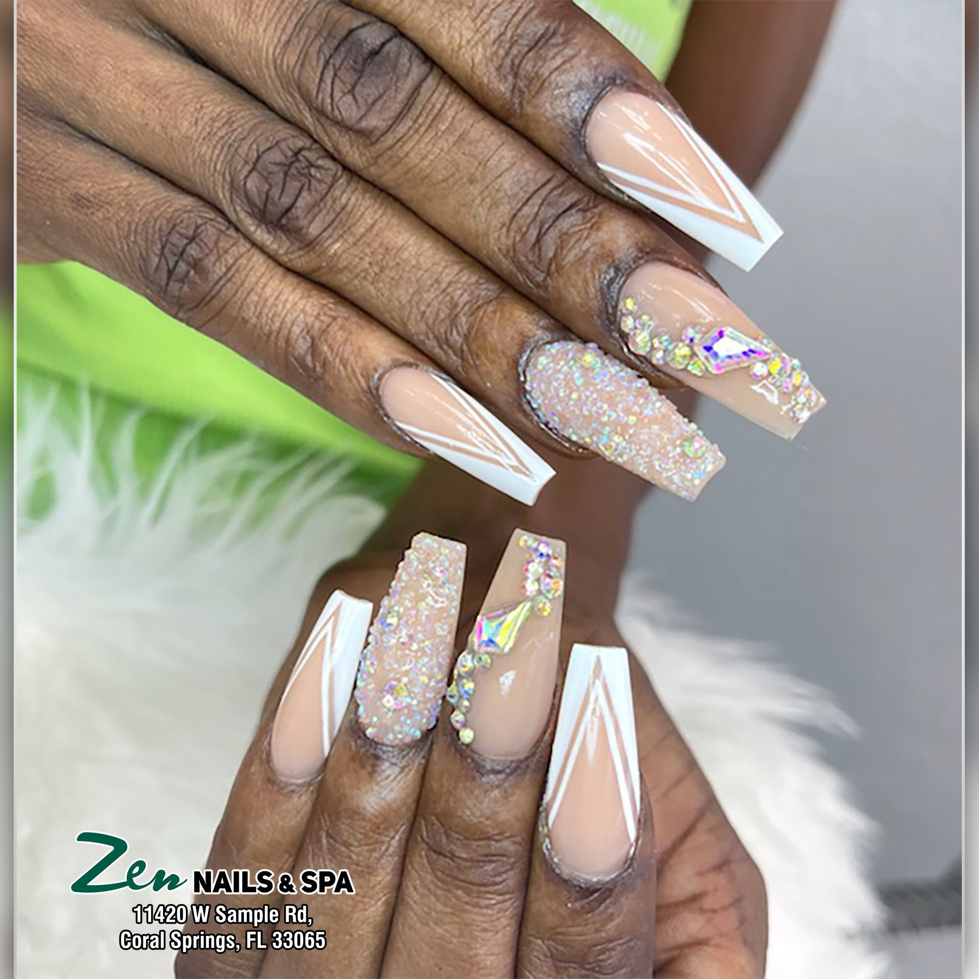 Zen Nails Spa,Coral Springs;"100 Jimmy and Amy are