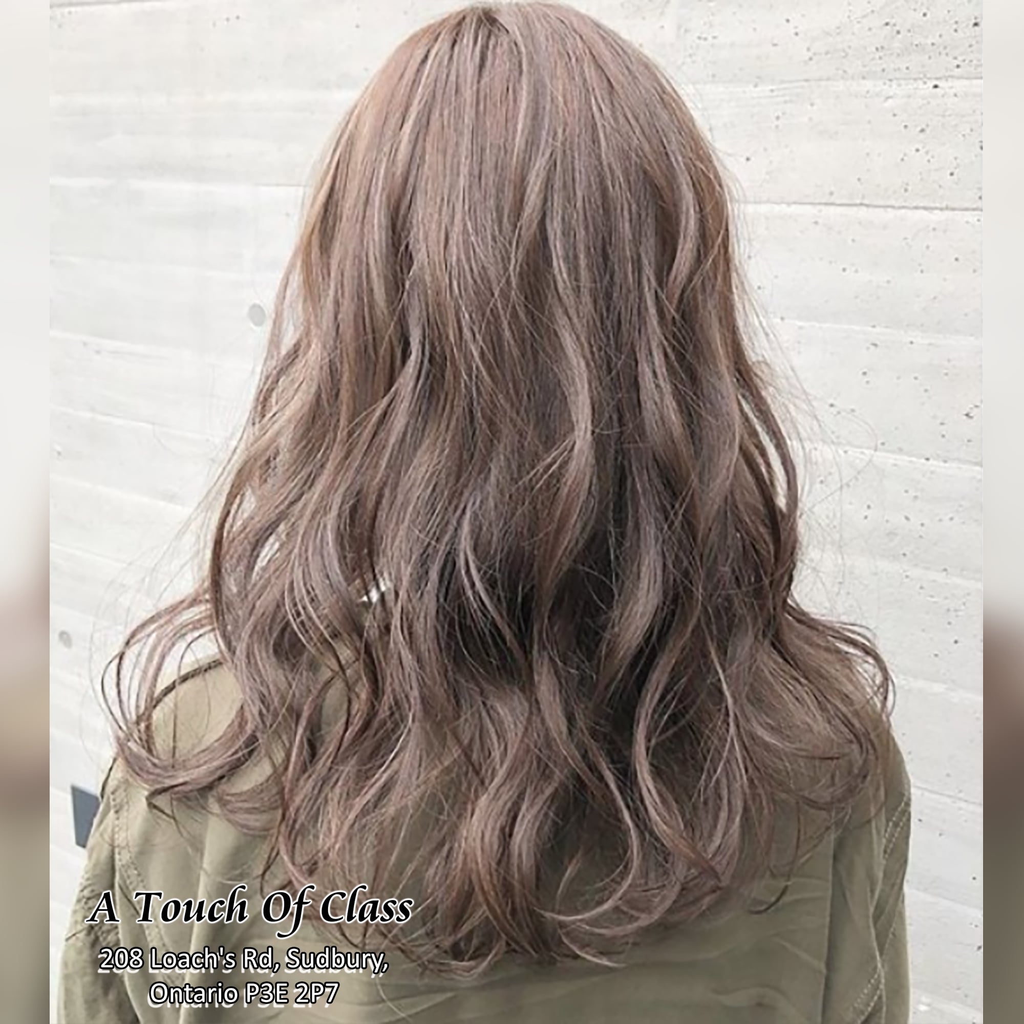 At our hair salon in Sudbury, A Touch Of Class loves working with wavy