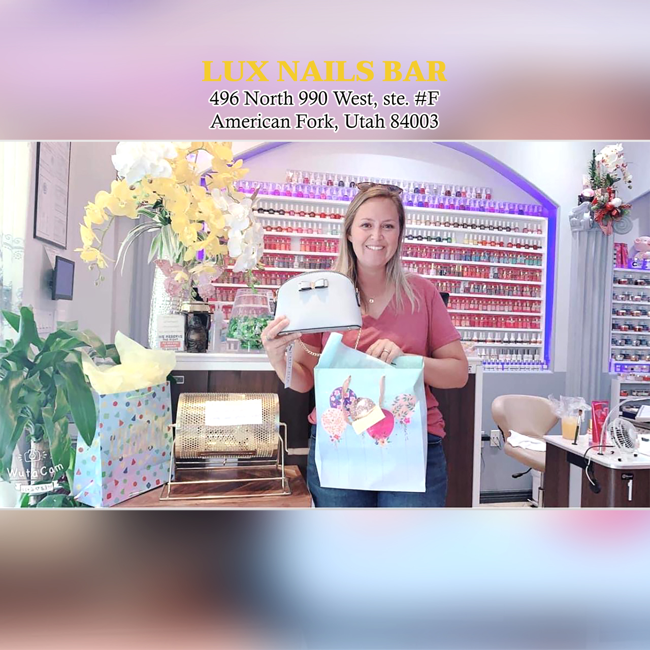 Lux Nails Bar In American Fork Ut Is Giving Away Prizes For Loyal Customers Creative