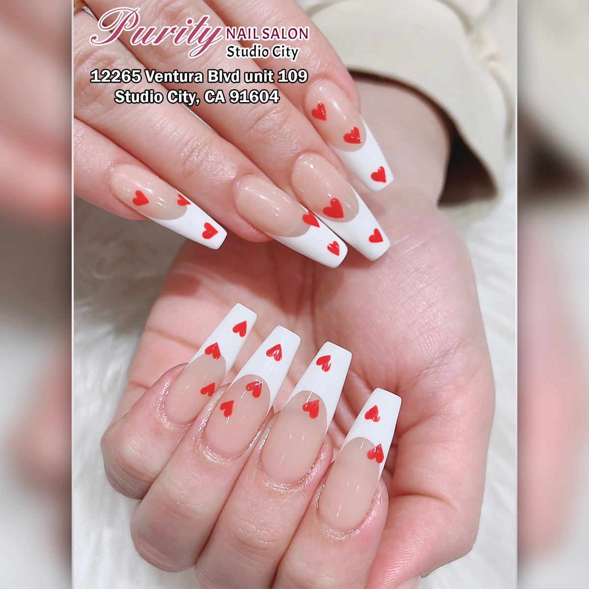 Purity Nail Salon, Studio City : Top create nails design for this